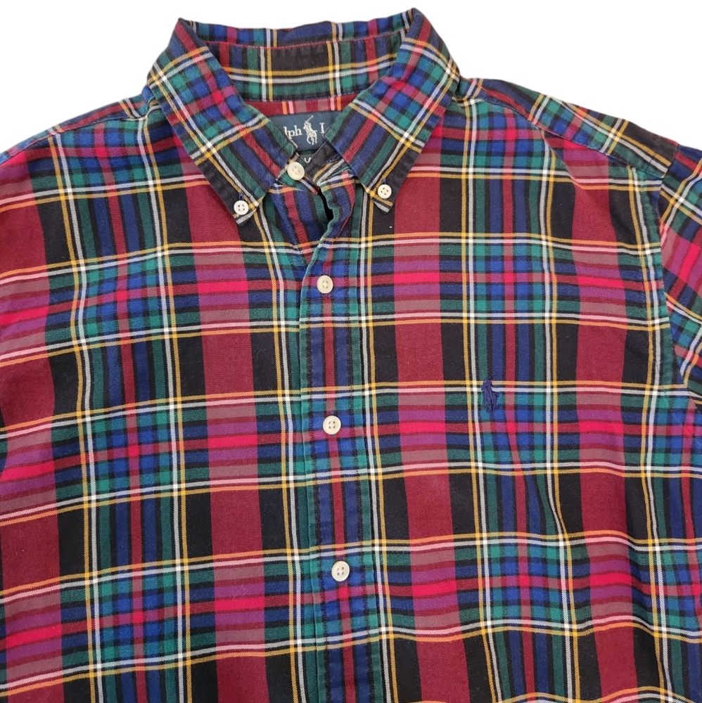Polo by Ralph Lauren Multicolor Plaid Button-Down Shirt